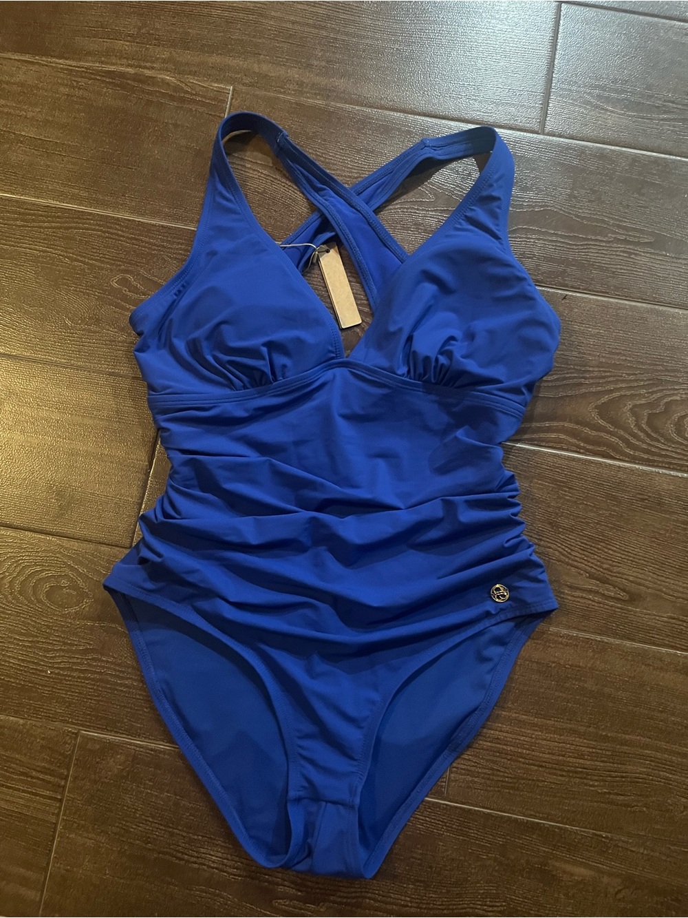 SHAPELLX Women's One Piece Swimsuit Tummy Control
Ruched